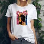Printed White T shirt - Freedom