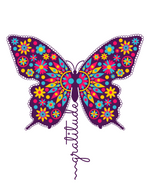 Printed T shirt - Butterfly