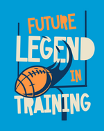 Light Blue T-Shirt - Kids - Sports Themed
