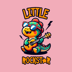 Pink T-Shirt - Kids - Dino Music