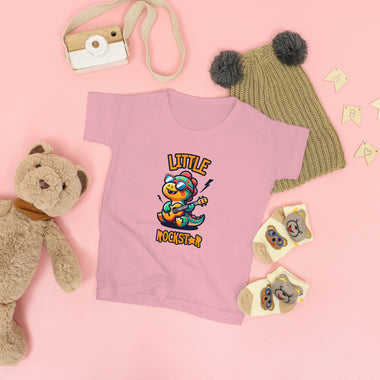 Pink T-Shirt - Kids - Dino Music