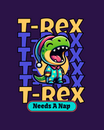 Purple T-Shirt - Kids - T-Rex