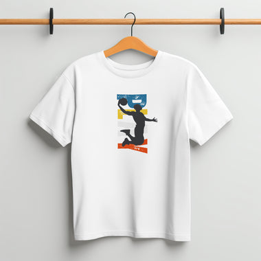 Printed White T shirt - Play