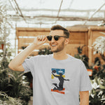Printed White T shirt - Play