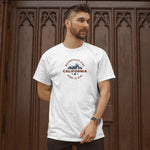 Printed White T shirt - California Bike Club