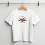 Printed White T shirt - California Bike Club