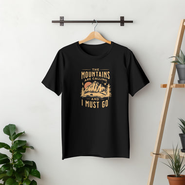Printer T shirts - The Mountains are calling