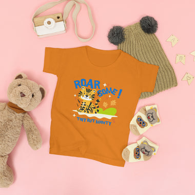 Orange T-Shirt - Kids - Tiger Roar