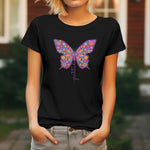 Printed T shirt - Butterfly