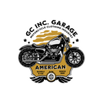 Printed White T shirt - GC Garage Motorcycles