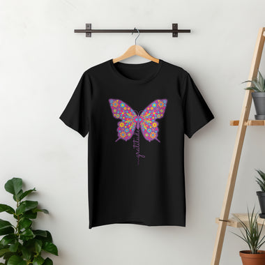 Printed T shirt - Butterfly